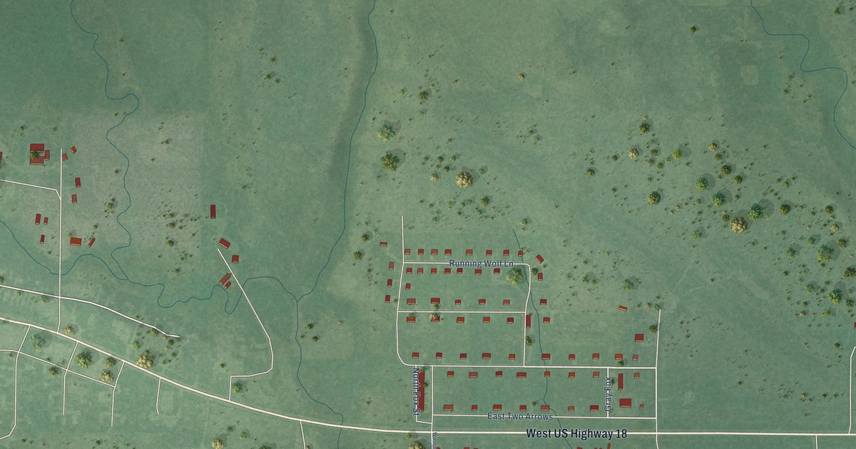 Map of Antelope, South Dakota in 2026