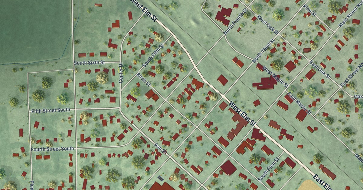 Map of Arlington, South Dakota in 2026