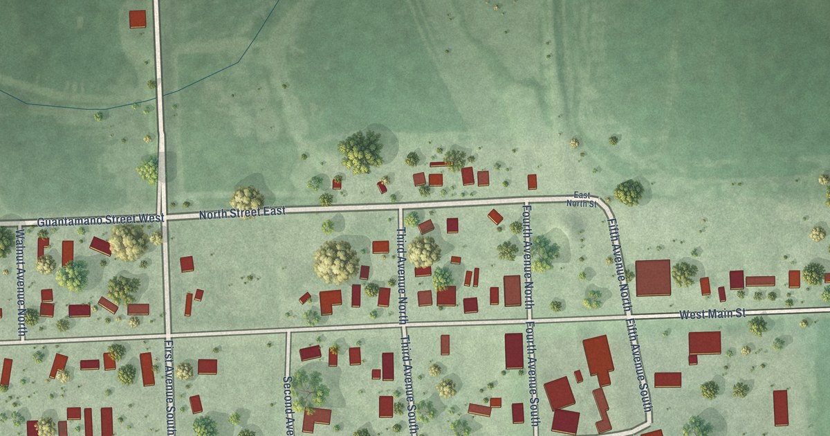 Map of Badger, South Dakota in 2026