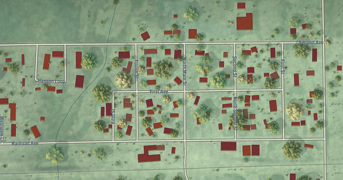 Map of Bath, South Dakota in 2026
