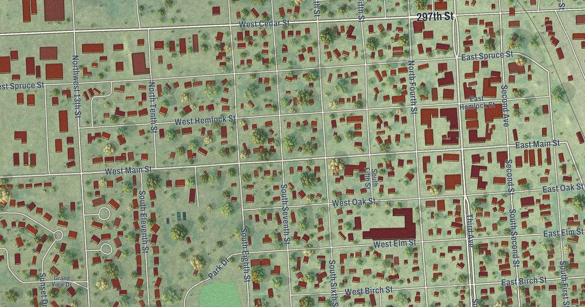 Map of Beresford, South Dakota in 2026