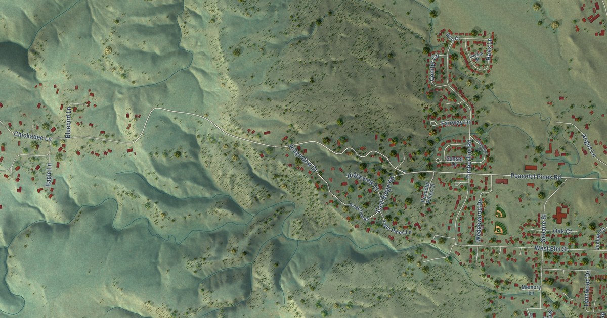 Map of Blackhawk, South Dakota in 2026