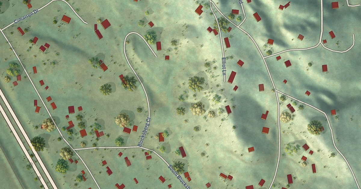 Map of Blucksberg Mountain, South Dakota in 2026