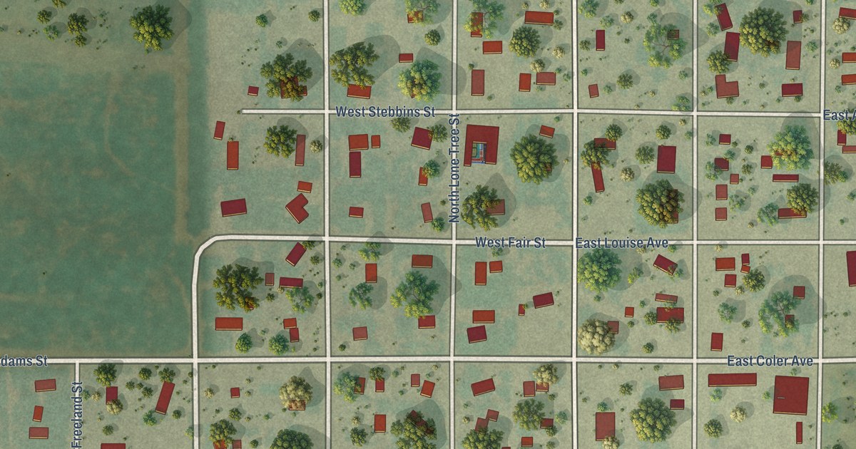 Map of Blunt, South Dakota in 2026