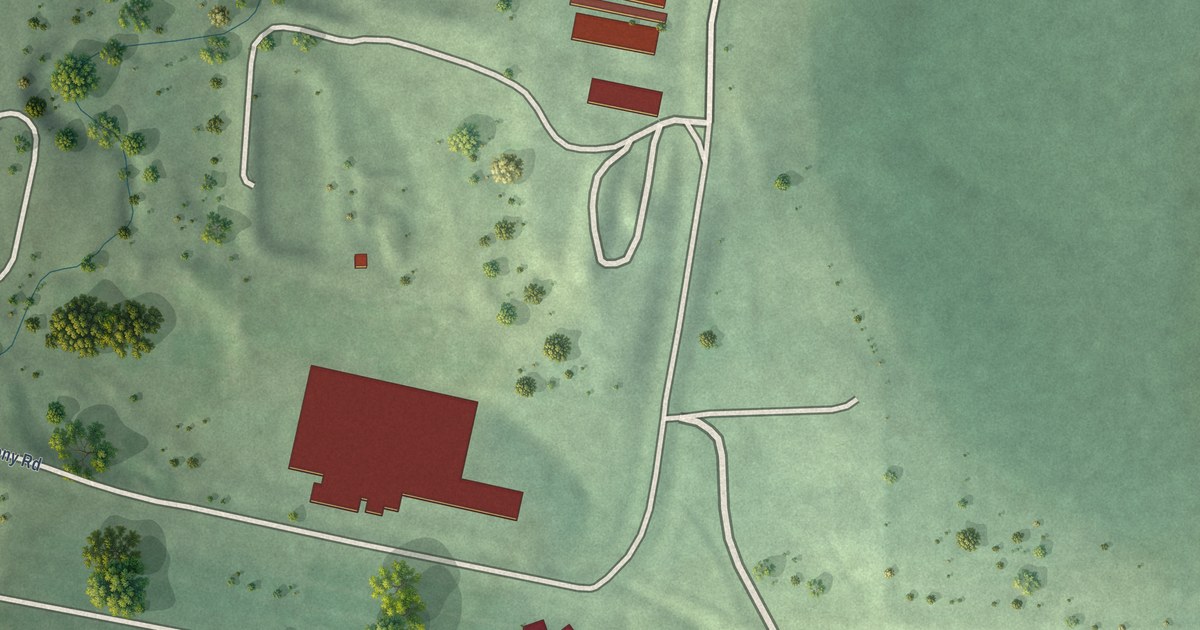 Map of Bon Homme Colony, South Dakota in 2026