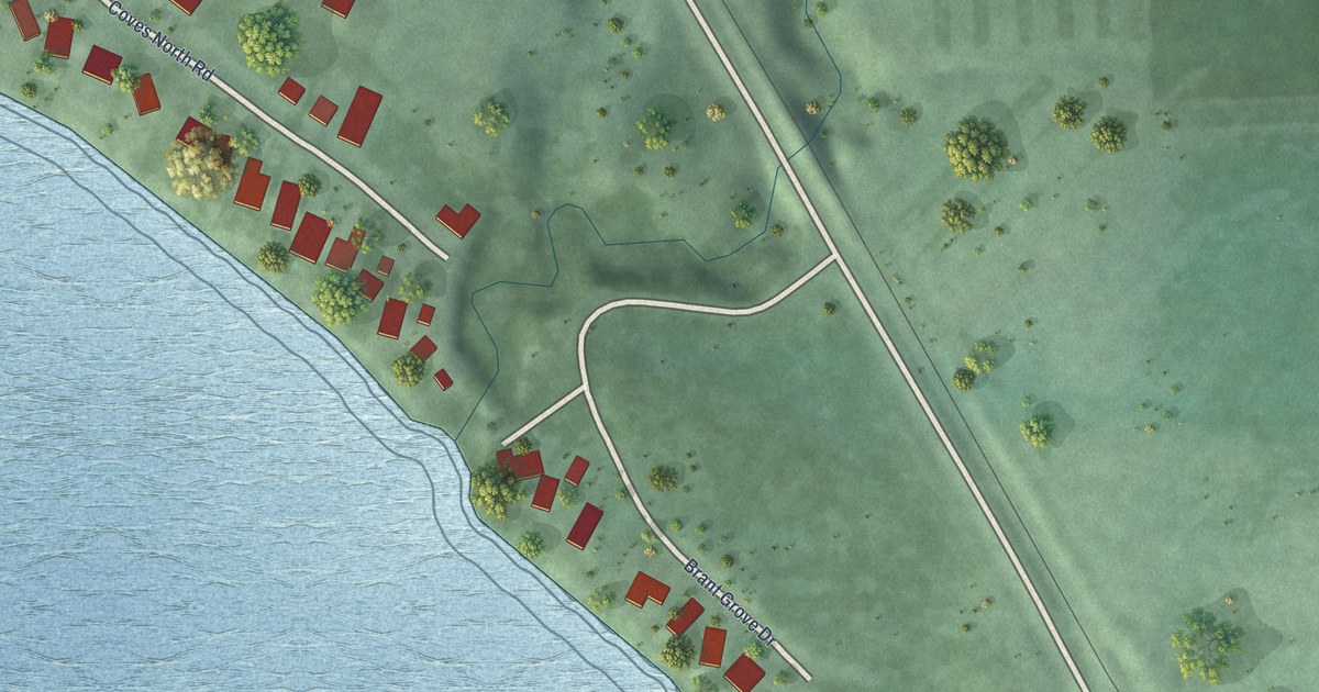 Map of Brant Lake, South Dakota in 2026