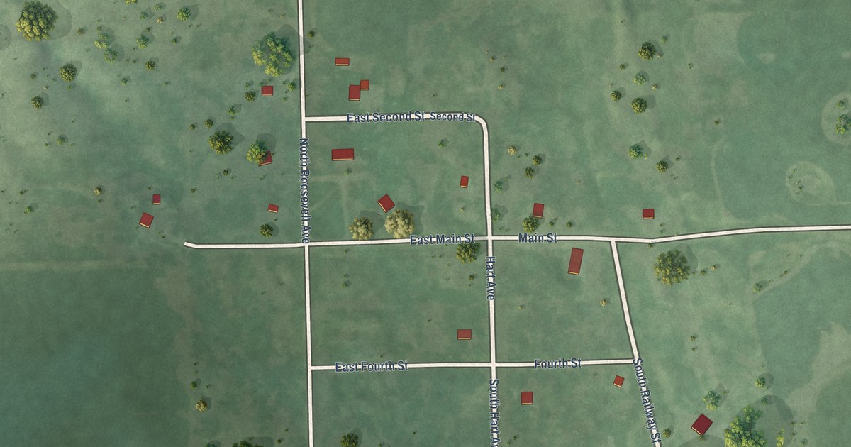 Map of Butler, South Dakota in 2026