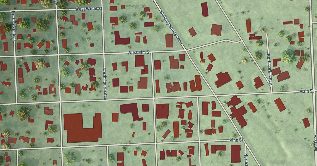 Map of Canistota, South Dakota in 2026