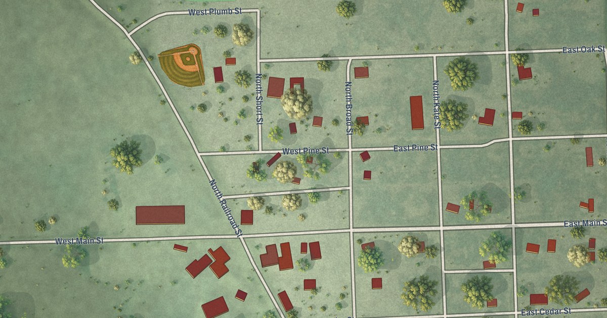Map of Canova, South Dakota in 2026