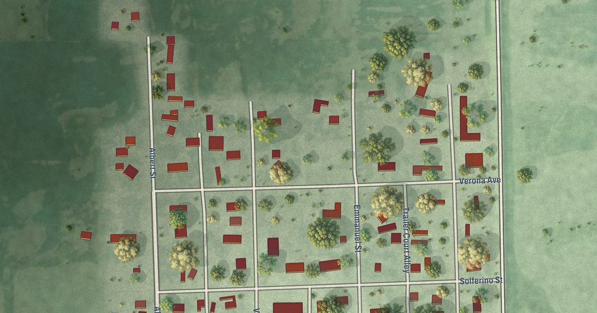 Map of Cavour, South Dakota in 2026