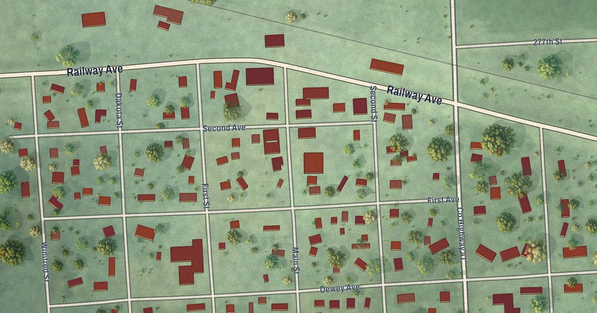 Map of Chancellor, South Dakota in 2026