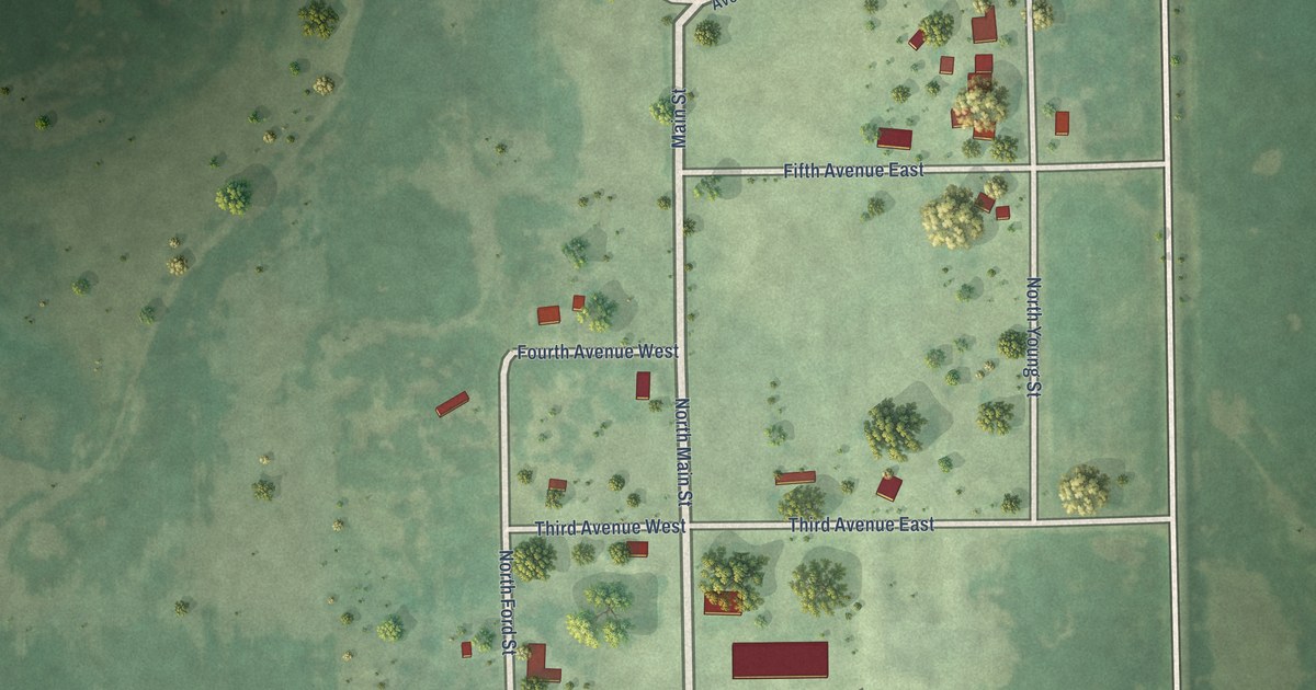 Map of Chelsea, South Dakota in 2026