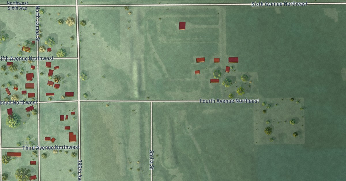 Map of Columbia, South Dakota in 2026