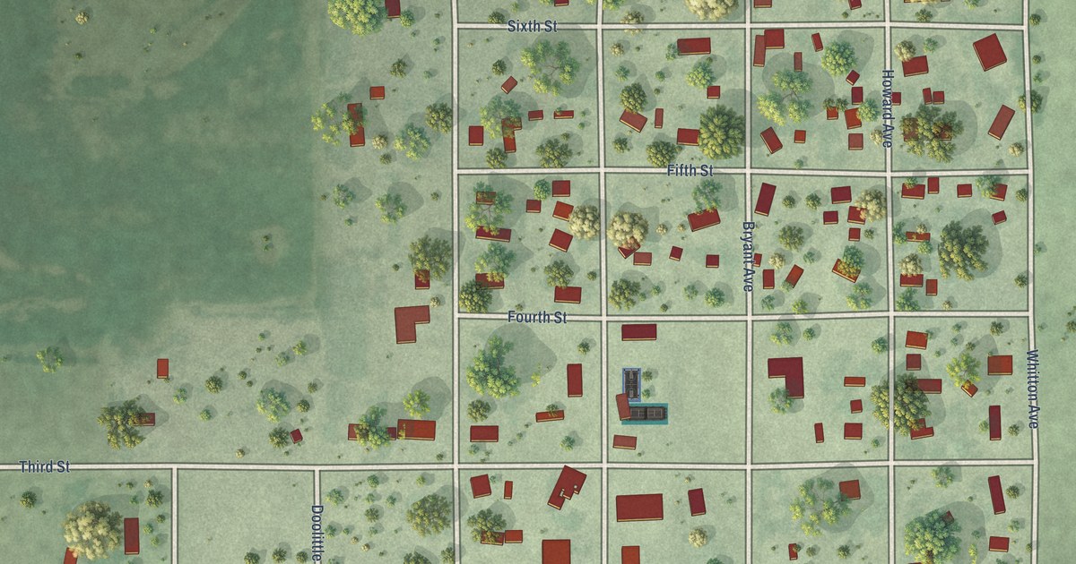 Map of Cresbard, South Dakota in 2026