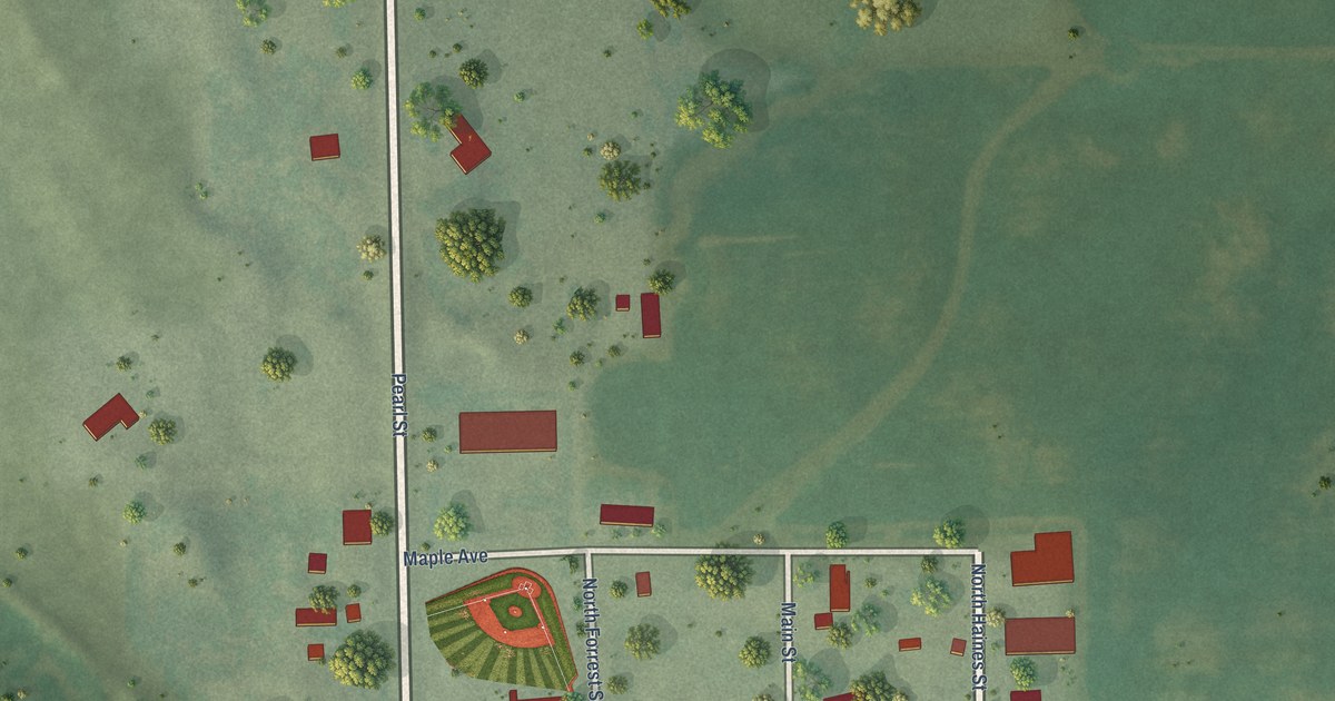 Map of Dante, South Dakota in 2026