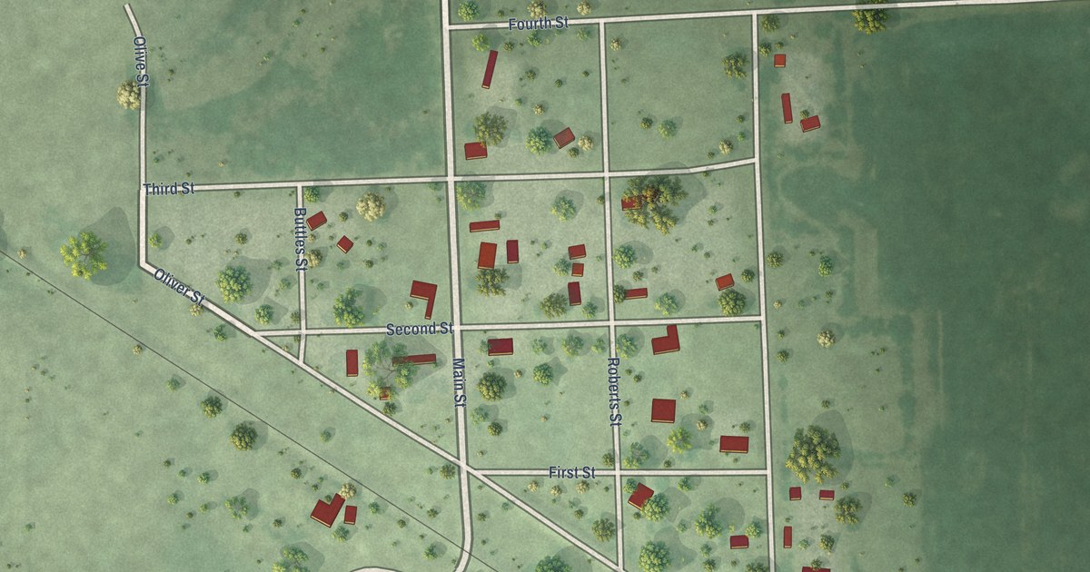 Map of Dolton, South Dakota in 2026