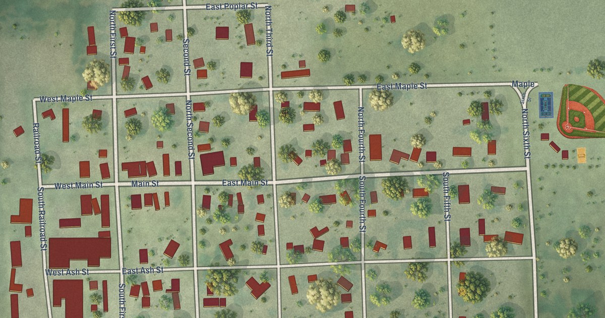Map of Ethan, South Dakota in 2026