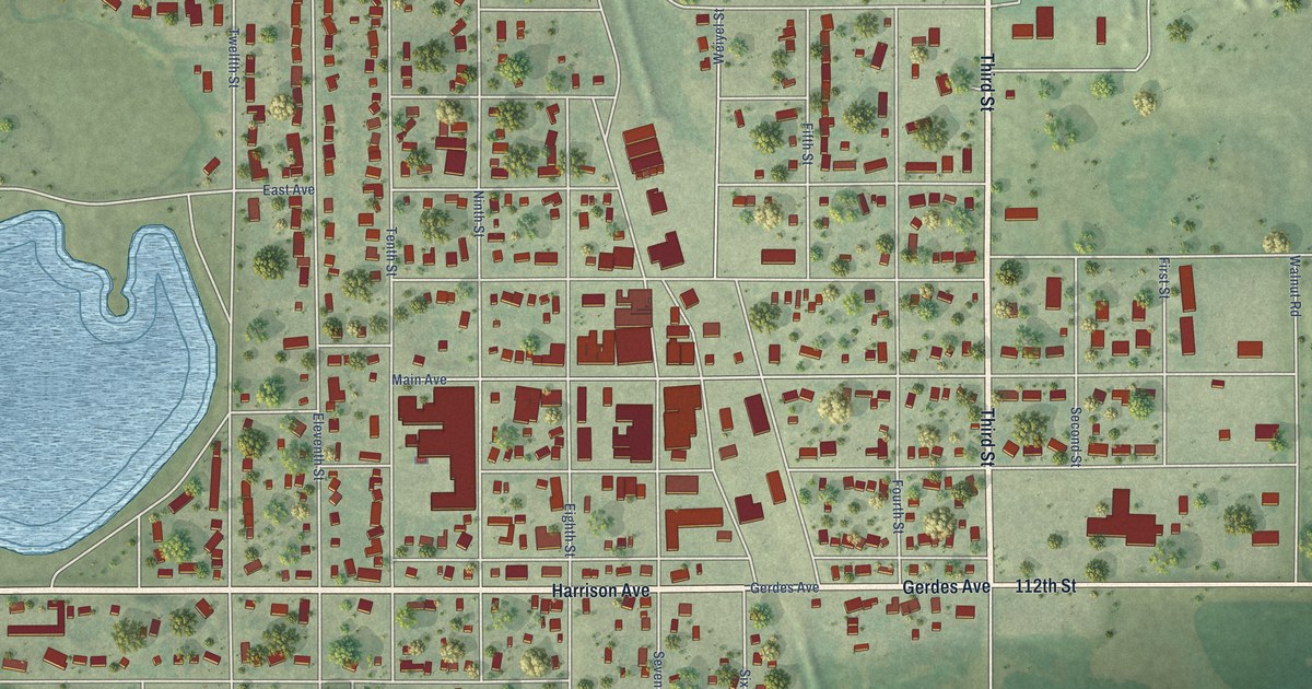 Map of Eureka, South Dakota in 2026