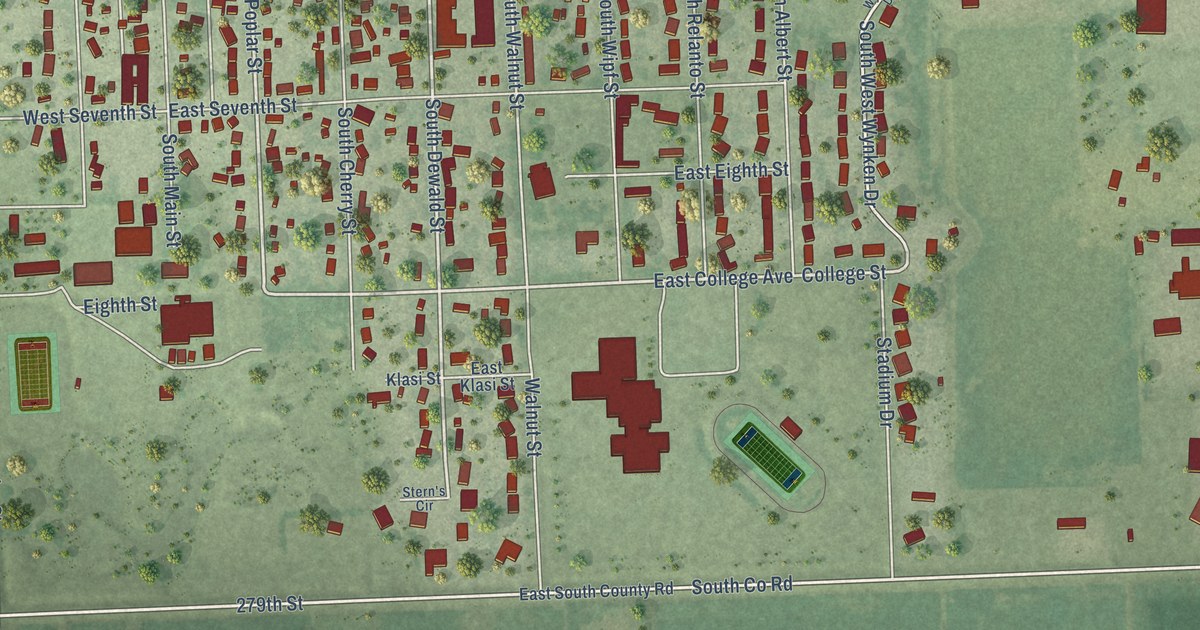 Map of Freeman, South Dakota in 2026