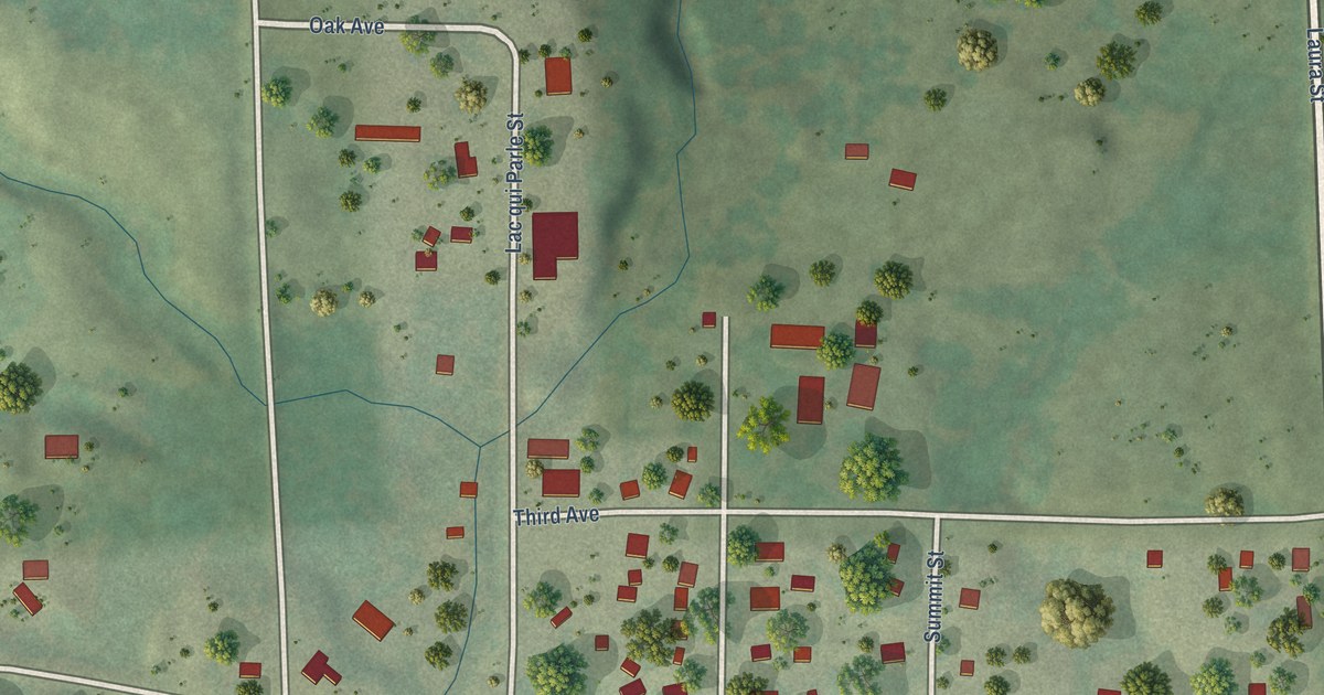 Map of Gary, South Dakota in 2026