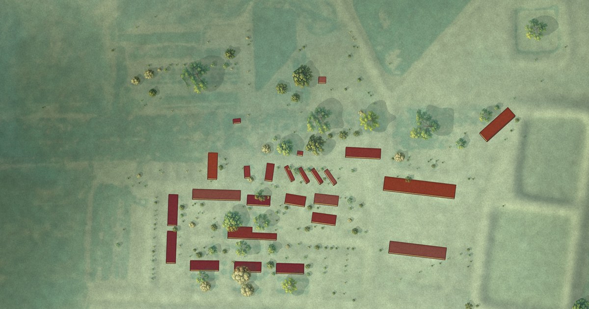 Map of Grass Ranch Colony, South Dakota in 2026