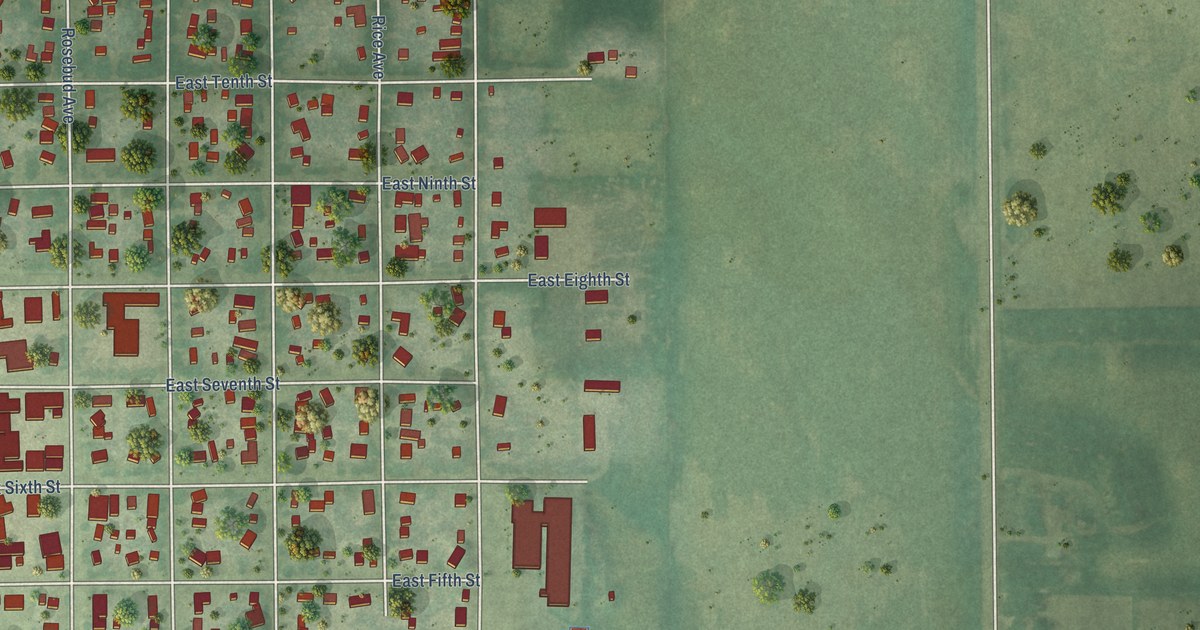 Map of Gregory, South Dakota in 2026