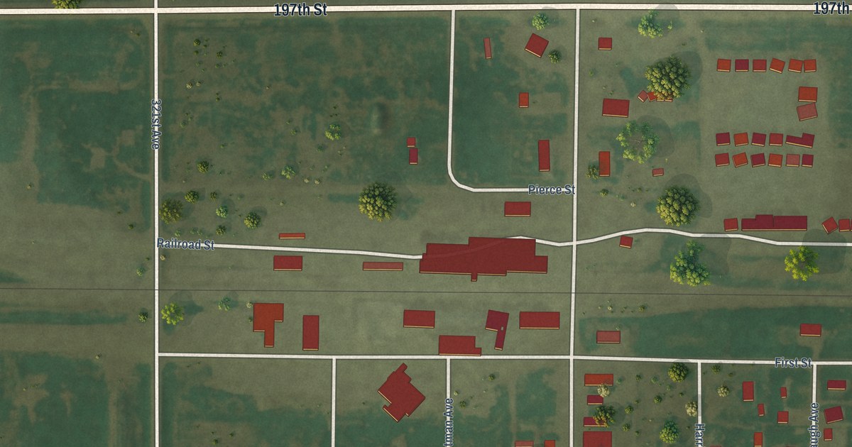Map of Harrold, South Dakota in 2026
