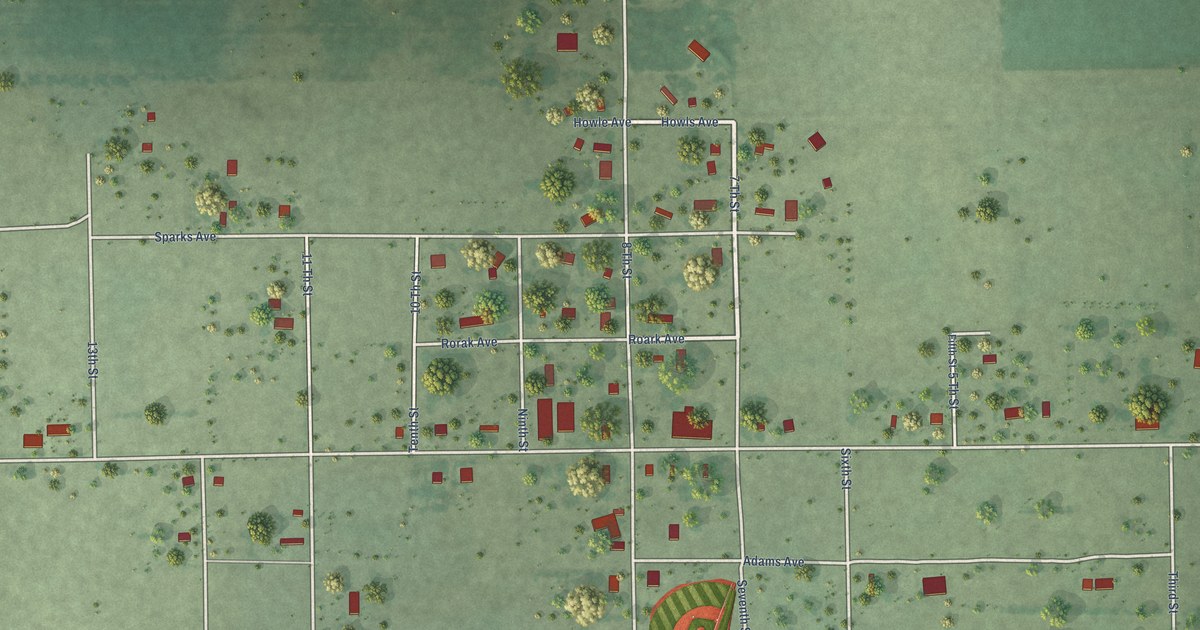 Map of Herrick, South Dakota in 2026