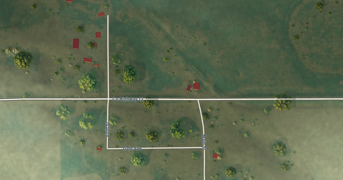 Map of Hillsview, South Dakota in 2026