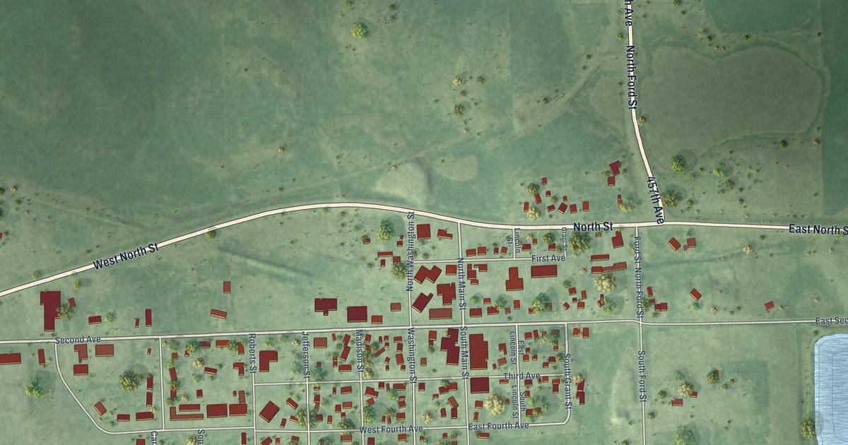 Map of Humboldt, South Dakota in 2026