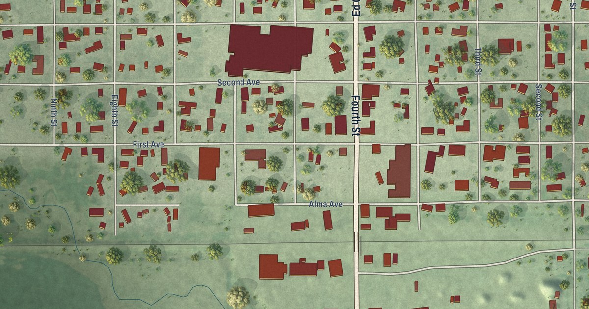 Map of Ipswich, South Dakota in 2026