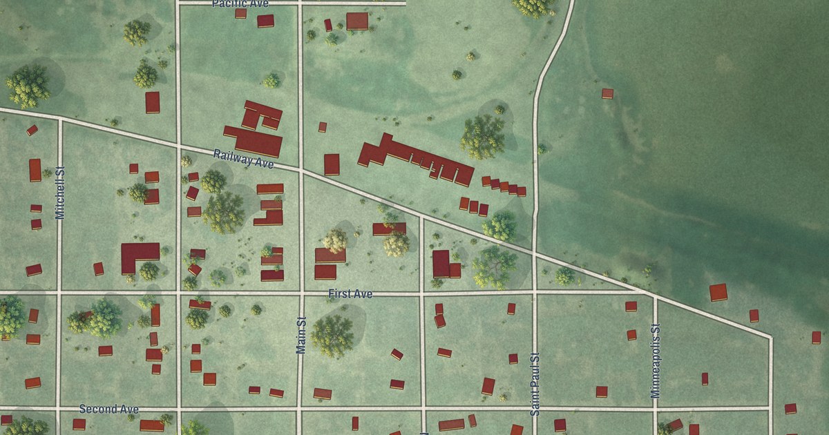 Map of Java, South Dakota in 2026