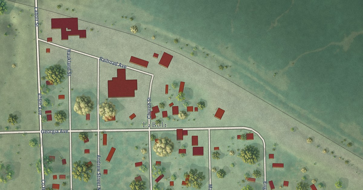 Map of La Bolt, South Dakota in 2026