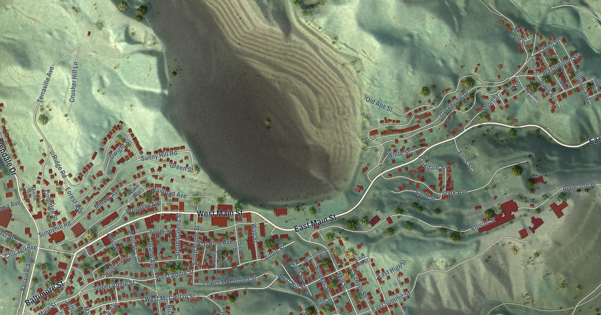 Map of Lead, South Dakota in 2026