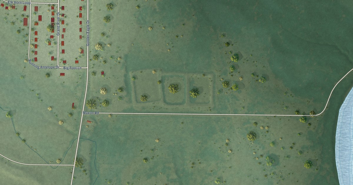 Map of Little Eagle, South Dakota in 2026
