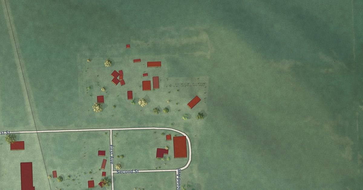 Map of Lyons, South Dakota in 2026