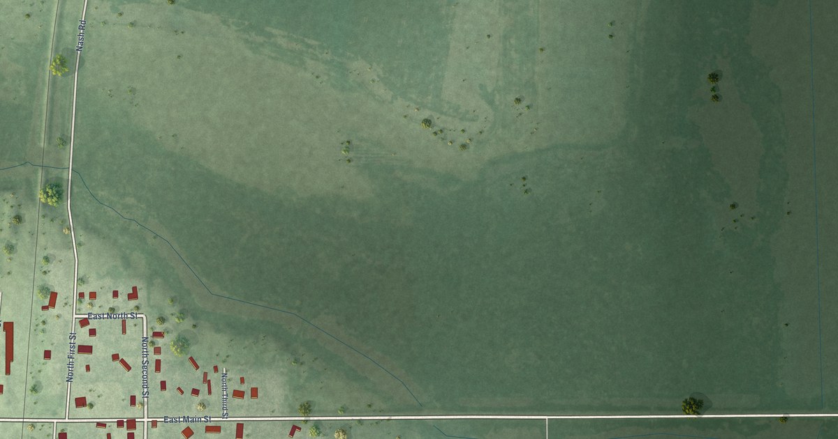 Map of Mansfield, South Dakota in 2026