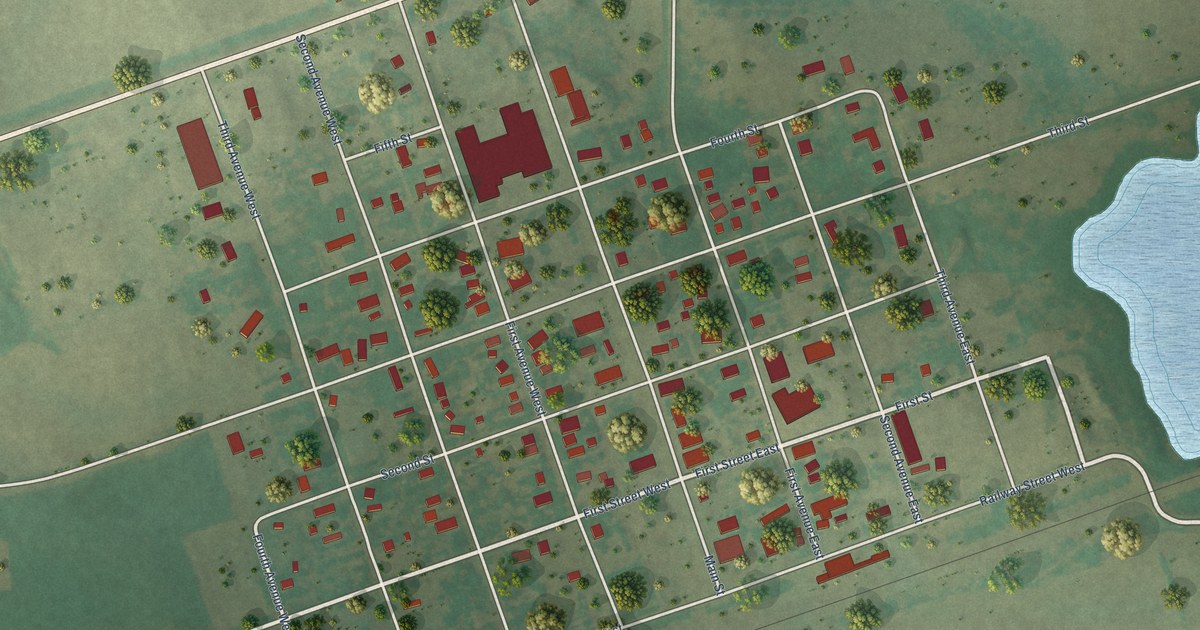 Map of McIntosh, South Dakota in 2026