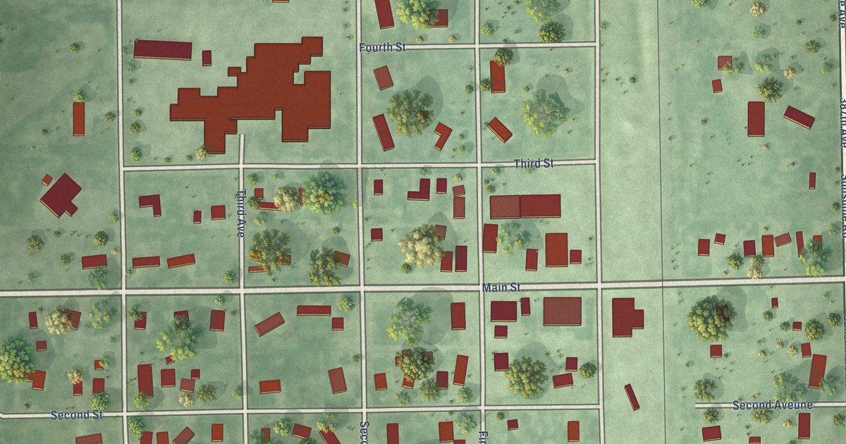 Map of Mellette, South Dakota in 2026