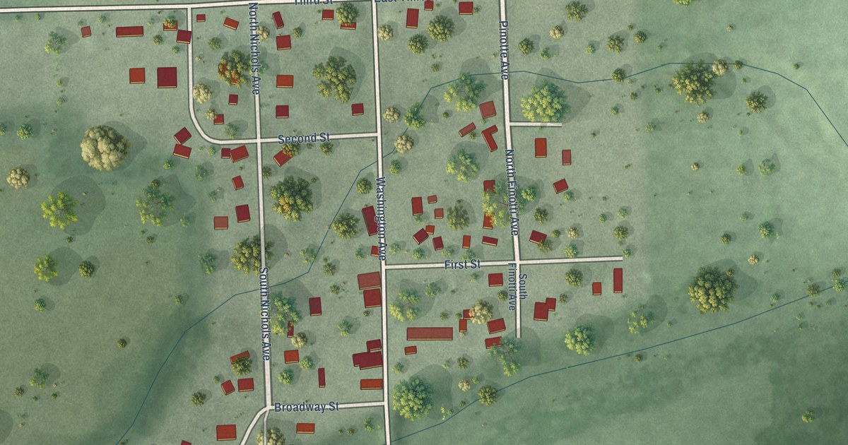 Map of Mission Hill, South Dakota in 2026