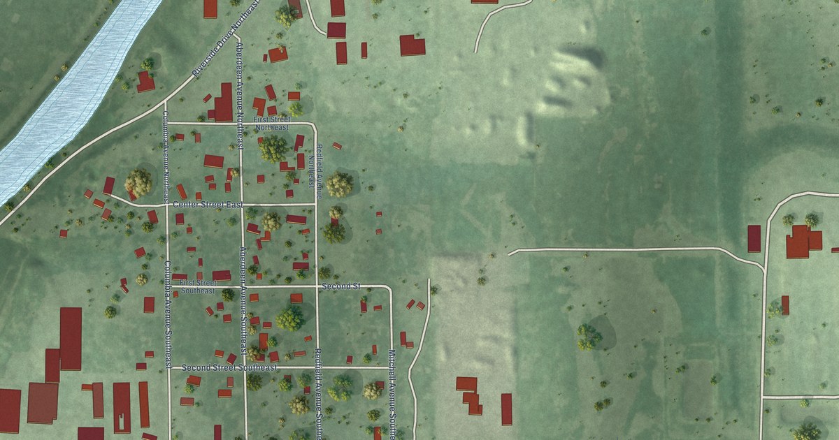 Map of Morningside, South Dakota in 2026