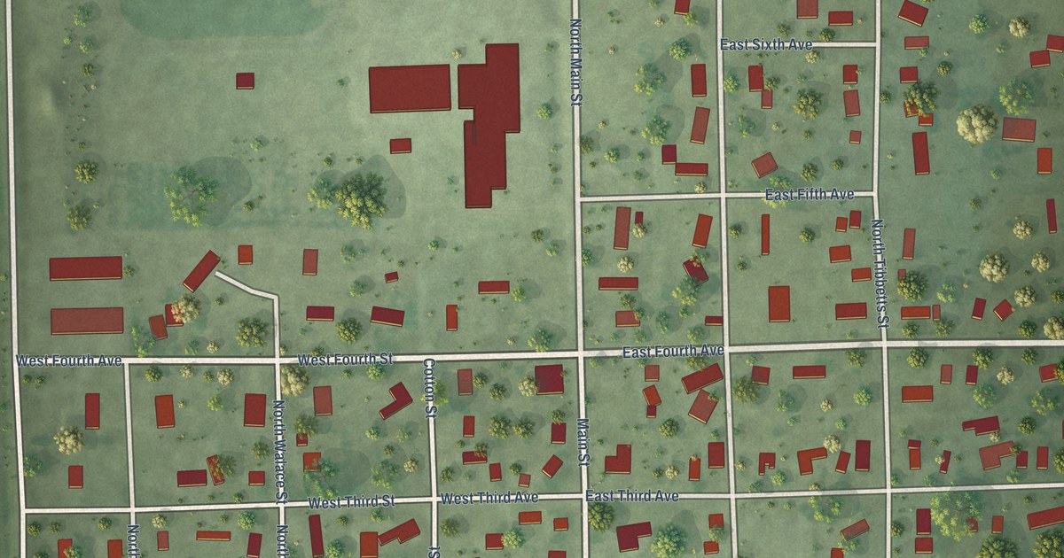 Map of Mount Vernon, South Dakota in 2026