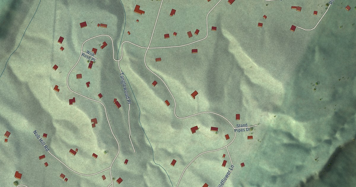 Map of Mountain Plains, South Dakota in 2026