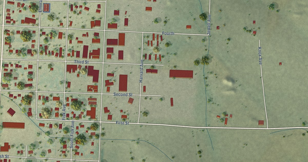 Map of Newell, South Dakota in 2026