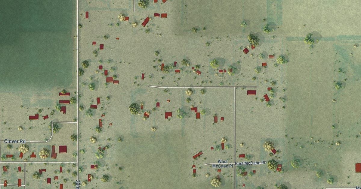 Map of Oahe Acres, South Dakota in 2026