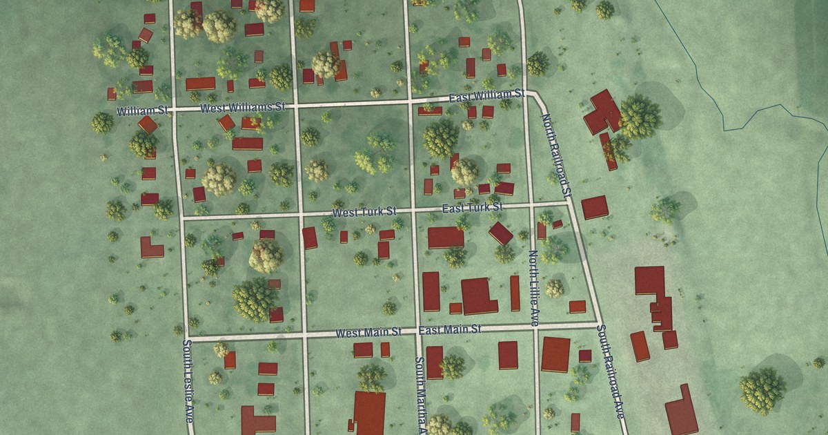 Map of Oldham, South Dakota in 2026