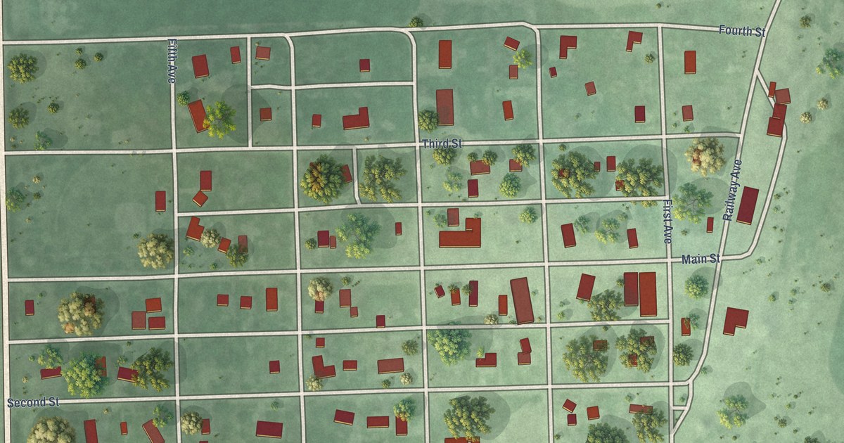 Map of Pierpont, South Dakota in 2026