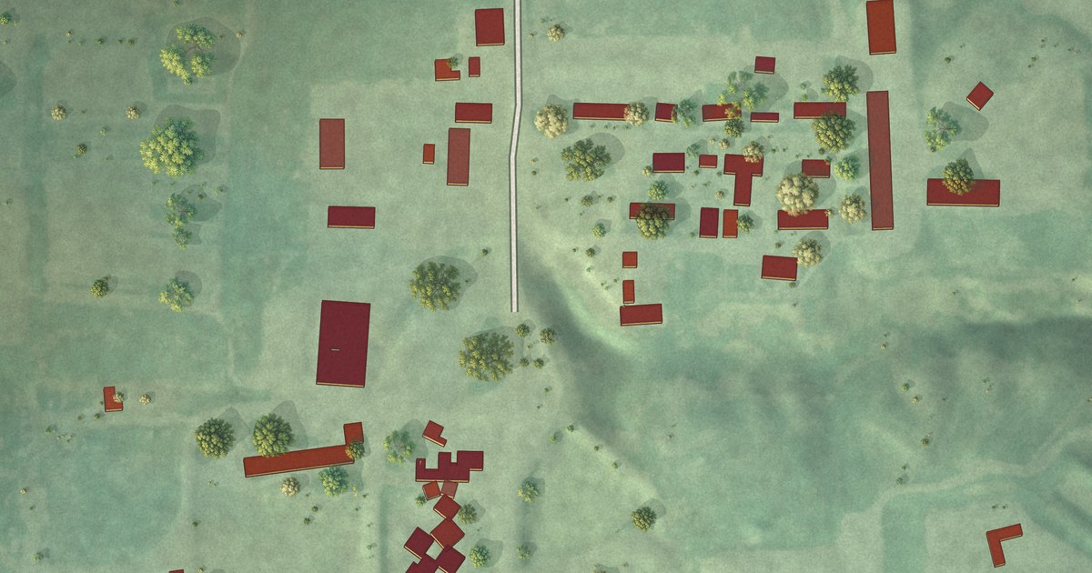 Map of Platte Colony, South Dakota in 2026