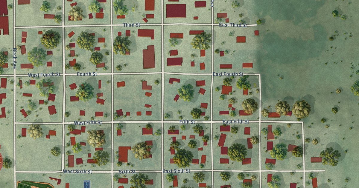 Map of Presho, South Dakota in 2026