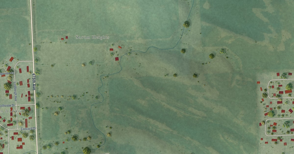 Map of Renner Corner, South Dakota in 2026